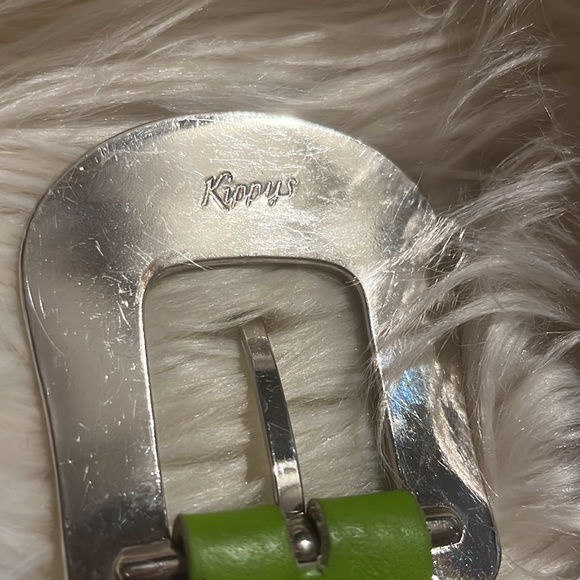 KIPPY’S SWAROVSKI CRYSTAL SILVER BUCKLE STUDDED LEATHER COWGIRL BELT SIZE 32 - Picture 6 of 6